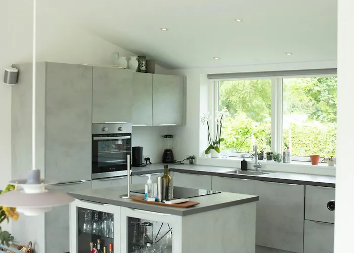 Calm In Modern House Near Water Vejby